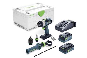 Festool AKU vrtací šroubovák QUADRIVE TDC 18/4 5,2/4,0 I-Plus