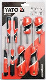 Yato Sada šroubováků 8ks / 2-6mm ph0-ph2