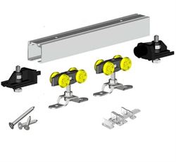 Herkules Sada kování na posuvné dveře 60 kg/180cm - jedny dveře