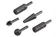 Wolfcraft sada 4 rašplí + záhlubník