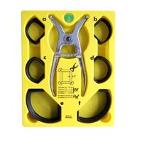 Ulmia kleště na rámečky + spony 60 ks ULMIA