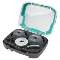 Wolfcraft Sada pomůcek pro zvětšování otvorů Ø 35 – 51 / 46 – 62 / 54 – 70 mm