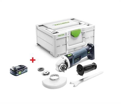 Festool AKU úhlová bruska AGC 18-125 EB-Basic + baterie zdarma PROMO 2021
