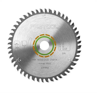 Festool Pilový kotouč s jemnými zuby 160x2,2x20 W48