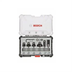 Bosch Sada fréz 6ks Trim&Edging - 8mm
