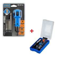 Narex Sada NEW AS 37-Li HYBRO + 18-Bit Box SL