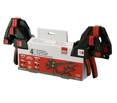 Bessey Sada svěrek 2x EZM150-60 a 2x EZL300-80