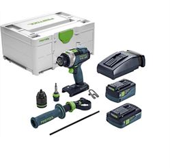 Festool AKU příklepový vrtací šroubovák TPC 18/4 5,2/4,0 I-Plus QUADRIVE