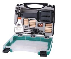 Wolfcraft Univerzální box na dřevěné kolíky s kolíkovačkou a kolíky